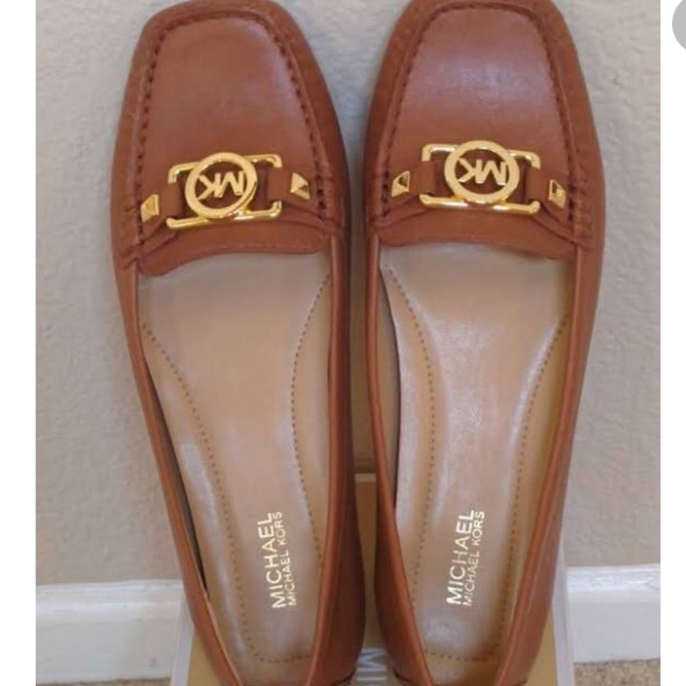 Brown Michael Kors Flats